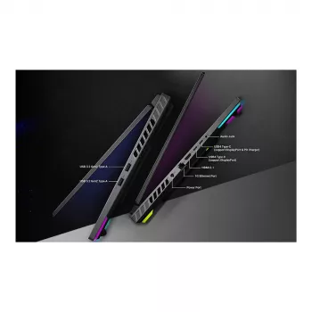 ASUS ROG Strix G16 G614FR-TS229W žaidimų nešiojamasis kompiuteris, 16 colių QHD+ 240Hz, AMD Ryzen 9 9955HX, RTX 5070 Ti, 32GB DDR5, 1TB SSD, Windows 11 Home, Eclipse Gray