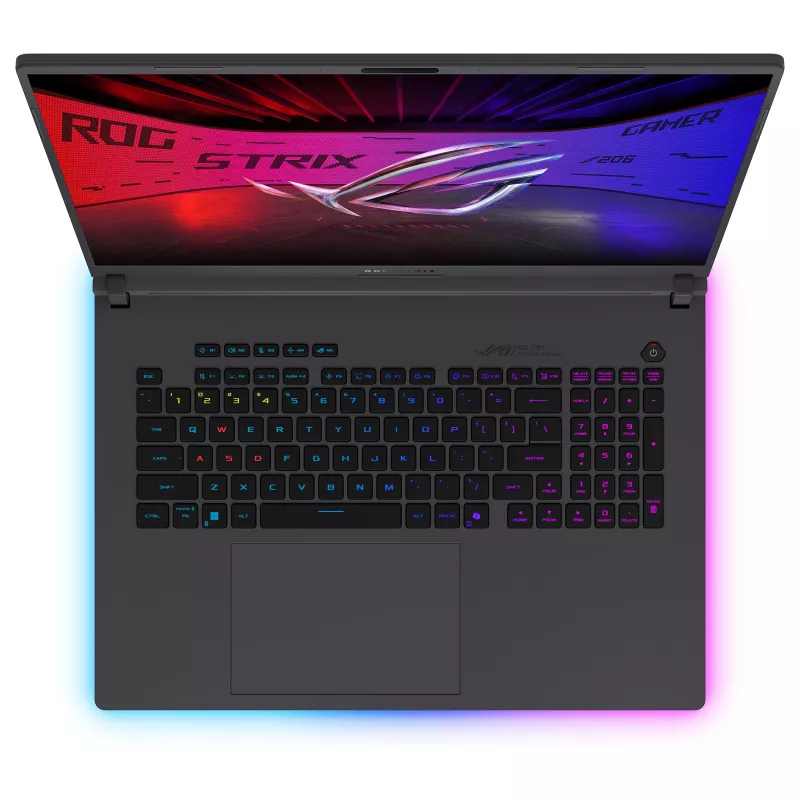 ASUS ROG Strix G18 G815LR-TT300W žaidimų nešiojamasis kompiuteris, 18 colių QHD+ 240Hz, Intel Core Ultra 9 290HX, 32GB RAM, 1TB SSD, NVIDIA GeForce RTX 5070 Ti, Windows 11 Home, vokiška klaviatūra, Eclipse Gray