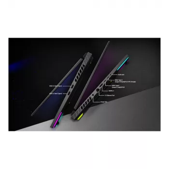 ASUS ROG Strix G18 G815LW-SA269W žaidimų nešiojamasis kompiuteris 18 inch QHD+ 240Hz, Intel Core 9 290HX, 32GB DDR5, 1TB SSD, RTX 5080, Windows 11 Home, Eclipse Gray