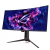 ASUS ROG Swift OLED PG34WCDN 34 colių lenktas žaidimų monitorius, WQHD, 360Hz, QD-OLED, HDMI, DP, USB-C, USB Hub, juodas