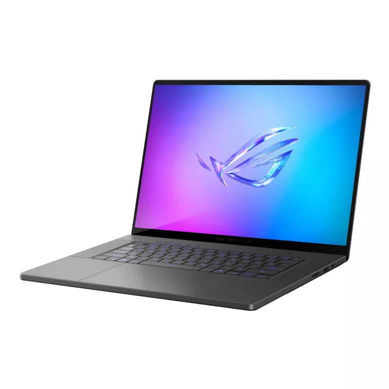 ASUS ROG Zephyrus G16 žaidimų nešiojamasis kompiuteris 16 inch OLED QHD+ 240Hz, Intel Core Ultra 9 285H, 16GB DDR5, 1TB SSD, NVIDIA GeForce RTX 5070, Windows 11 Pro, Eclipse Gray