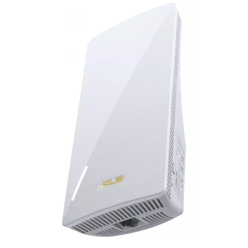ASUS RP-BE58 Dual-Band Wi-Fi 7 diapazono plėtiklis, BE3456, 2.4GHz 574Mbps + 5GHz 2882Mbps, 1x Gigabit prievadas, AiMesh, WPA3, baltas