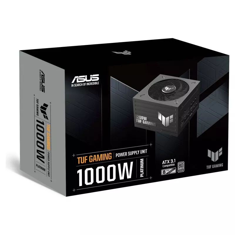 ASUS TUF-GAMING-1000P 1000W 80+ Gold Fully Modular ATX Power Supply (Juoda)