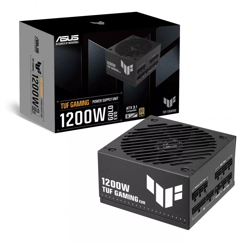 ASUS TUF Gaming 1200G EVO 1200W 80+ Gold pilnai modulinis ATX maitinimo šaltinis