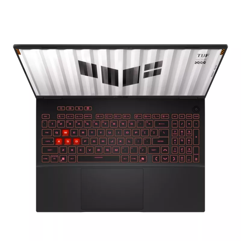 ASUS TUF Gaming A16 FA608UHI-71610G0W 16 colių WUXGA 165Hz žaidimų nešiojamasis kompiuteris (Ryzen 7 260, 16GB DDR5, RTX 5050, 1TB SSD, Windows 11 Home, juoda)