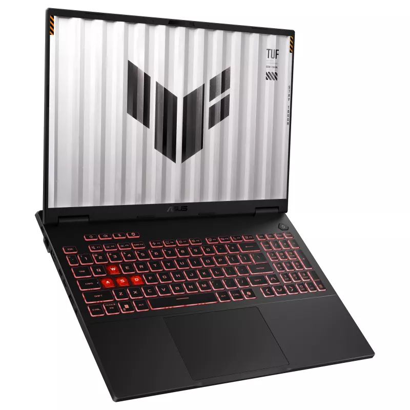 ASUS TUF Gaming A16 FA608UMI-TU199W žaidimų nešiojamasis kompiuteris, 16 colių WUXGA, AMD Ryzen 7 260, 16GB DDR5, 1TB SSD, NVIDIA GeForce RTX 5060, Windows 11 Home, pilka