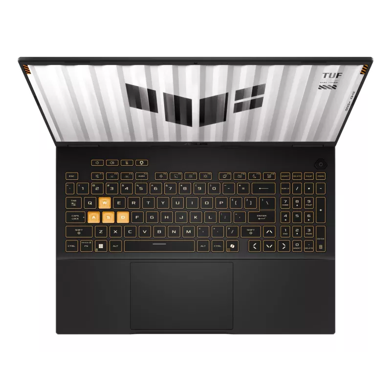 ASUS TUF Gaming FX608JHI-QT325W 16 colio žaidimų nešiojamasis kompiuteris, Intel Core i5-14450HX, 16 GB DDR5, 512 GB SSD, RTX 5050, Windows 11 Home, juoda/pilka