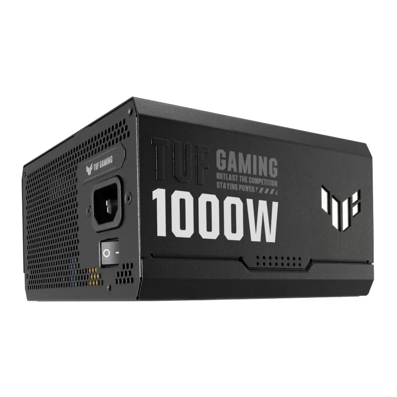 ASUS TUF Gaming GeForce RTX 5070 OC Edition ir 1000W 80 PLUS Gold modulinis maitinimo šaltinis (komplektas)