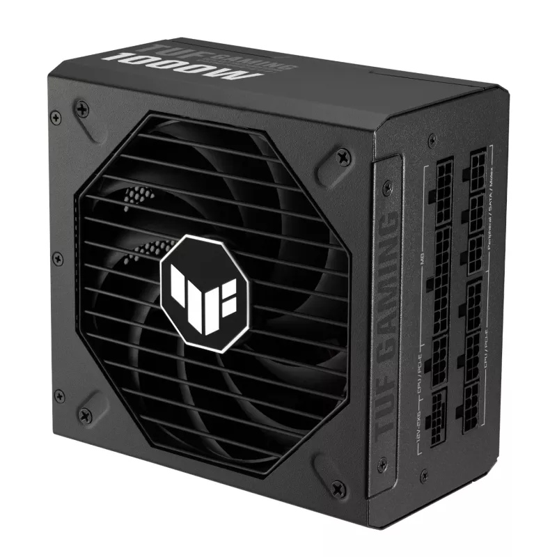 ASUS TUF Gaming GeForce RTX 5070 OC Edition ir 1000W 80 PLUS Gold modulinis maitinimo šaltinis (komplektas)
