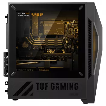 ASUS TUF Gaming T500 T500MV-07240H242W Intel Core 7 240H 32 GB DDR5-SDRAM 1 TB SSD NVIDIA GeForce RTX 5060 Ti Windows 11 Home Mini Tower kompiuteris juoda, pilka