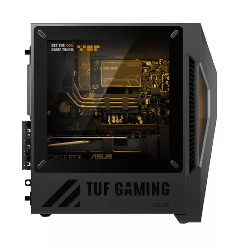 ASUS TUF Gaming T500 T500MV-07240H242W Intel Core 7 240H 32 GB DDR5-SDRAM 1 TB SSD NVIDIA GeForce RTX 5060 Ti Windows 11 Home Mini Tower kompiuteris juoda, pilka
