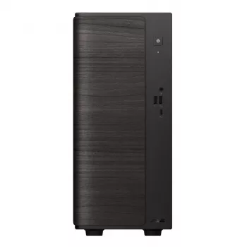 ASUS V700 Mini Tower VM701MG-OR7445039W Copilot+ PC, AMD Ryzen AI 7 445, 16GB DDR5, 512GB SSD, Windows 11 Home, Juoda su medžio akcentu