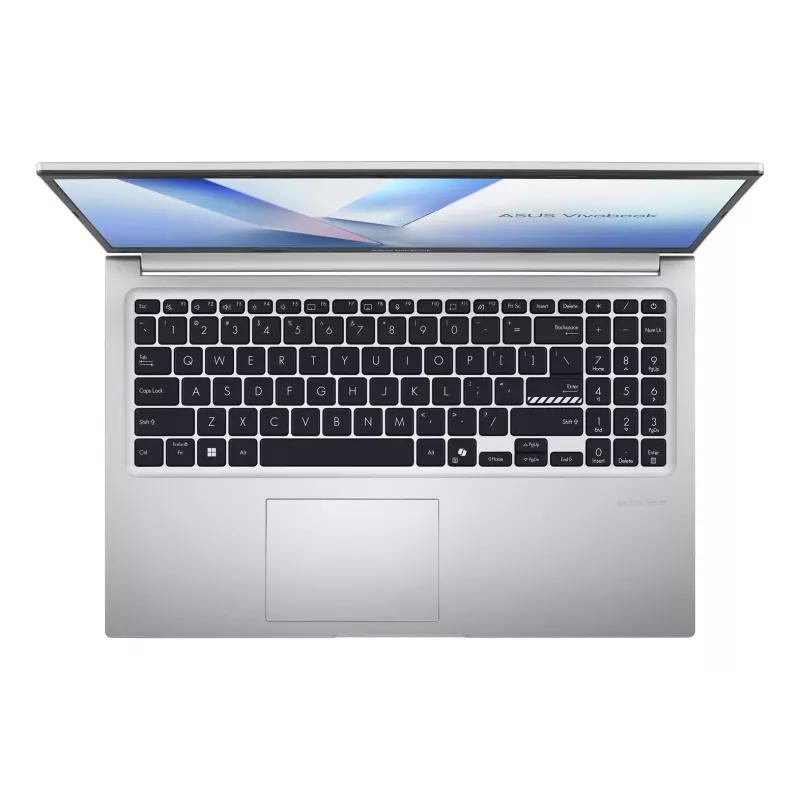 ASUS Vivobook 15 M1502NAQ-BQ039 Ryzen 5 7520U 15,6 colio FHD IPS 16GB DDR5 512GB SSD be OS Sidabrinė