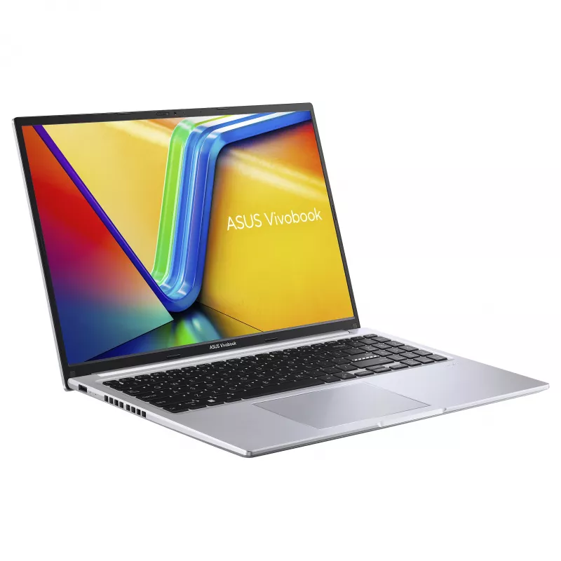 ASUS VivoBook 16 M1605YA-MB633W nešiojamasis kompiuteris, 16 colių WUXGA IPS, AMD Ryzen 5 7430U, 16GB RAM, 512GB SSD, Windows 11 Home, vokiška klaviatūra, Indie Black