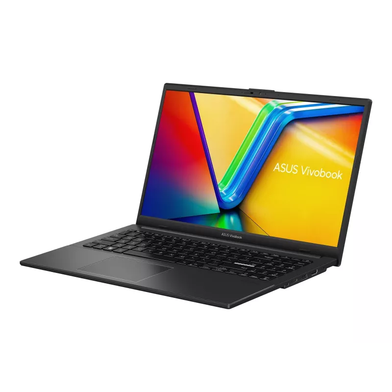 ASUS Vivobook Go 15 E1504FA-BQ4956W nešiojamasis kompiuteris, 15,6 colio FHD IPS, AMD Ryzen 3 7320U, 16GB LPDDR5, 512GB SSD, Windows 11 Home, Mixed Black