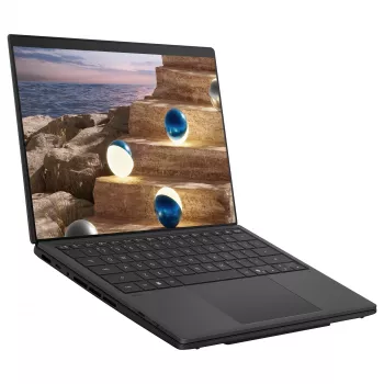 ASUS Zenbook Duo 14 UX8407AA-SN470X 14 colio 3K OLED jutiklinis nešiojamasis kompiuteris, Intel Core Ultra 9 185H, 32GB RAM, 1TB SSD, Windows 11 Pro, Inkwell Gray, vokiška klaviatūra