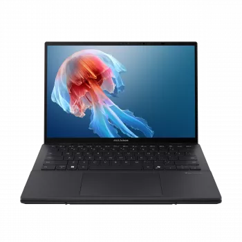 ASUS Zenbook Duo UX8406CA-QL358X 14 inch OLED Touchscreen nešiojamas kompiuteris, Intel Core Ultra 7 255H, 16GB LPDDR5X, 1TB SSD, Intel Arc Graphics, Windows 11 Pro, Inkwell Gray