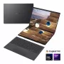 ASUS Zenbook Duo UX8407AA-SN066W 14 inch OLED Touchscreen 3K 144Hz nešiojamas kompiuteris, Intel Core Ultra 9 388H, 32GB LPDDR5X, 2TB SSD, Intel Arc Graphics, Windows 11 Home, Moher Gray