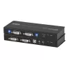 ATEN CE604-AT-G KVM prailgintuvas - 2x DVI, garso, USB, RS-232, 60m
