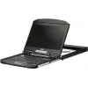 ATEN CL3700NW-IT 1U trumpo gylio USB HDMI LCD KVM konsolė - 17 colių 1280x1024, itališka klaviatūra