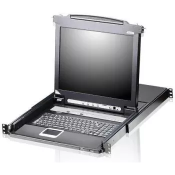 ATEN CL5708M-IT 8 prievadų 17 inch LCD KVMP komutatorius su itališka klaviatūra