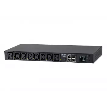 ATEN PG Series PG6308G Basic PDU - 8x C13 lizdai, 1U montuojamas į stelažą, 10A, juoda