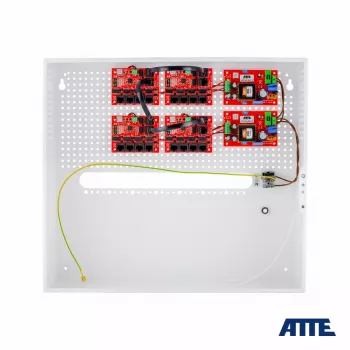 ATTE IP-17-11-H PoE Switch 17 Portų PoE+ 250W 18 Portų Iš Viso 1 Uplink Gigabit