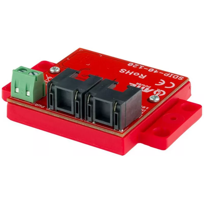 ATTE SDIP-40-120 PoE maitinimo adapteris, 48W, 40V DC, 10/100 Mbps