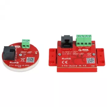 ATTE UTP/2-laidų keitiklių rinkinys LAN+PoE ETH-2WIRE