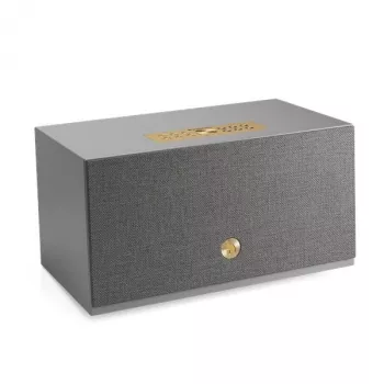 Audio Pro C10 MkII belaidis kelių kambarių garsiakalbis su AirPlay 2 ir Chromecast, pilkas