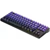 AULA Gasket F87 Pro klaviatūra Juoda Violetinė Pilka WoodV4 RGB