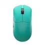 AULA LEOBOG GM3 Cyan Tri-Mode Gaming Mouse su įkrovimo stotele