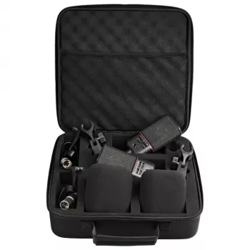 Austrian Audio OC818 Dual Set Go Black – dviejų didelės diafragmos kondensatorinių mikrofonų rinkinys