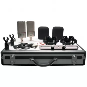 Austrian Audio OC818 Dual Set Plus - Didelės diafragmos kondensatorinių mikrofonų pora