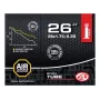Author AT-MTB-26 AV32 26 col. MTB vidinis vamzdis su Schrader vožtuvu, 32 mm, butilas, ETRTO 44/54-559