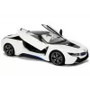 Automobilis RC BMW i8 Rastar 1:14 Baltas Automatinės durys