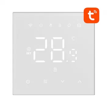 AVATTO WT410-16A-W Smart WiFi Termostatas elektriniam grindų šildymui, 16A, baltas