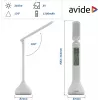 Avide LED stalinė lempa su RGB kalendoriumi, balta, 4W, 250lm