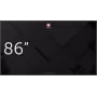 Avtek DS 86 Pro 86 colių 4K UHD skaitmeninės reklamos televizorius su IR jutikliu