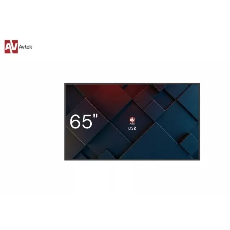 AVTEK DS2 65 65 colių 4K UHD skaitmeninės reklamos ekranas