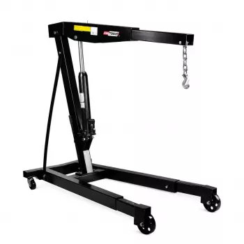 AWTOOLS 3 tonų dirbtuvių kranas su sulankstomu dizainu, kėlimo aukštis 0-217 cm