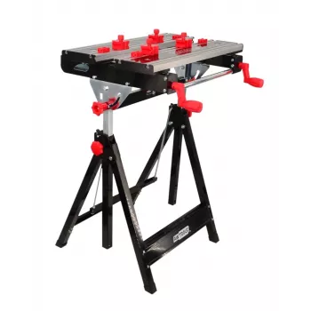 AWTOOLS reguliuojamo aukščio darbo stalas 77-107 cm 120x60 cm 150 kg