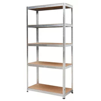 AWTOOLS AW stovas 5 lentynos 200x90x40 keliamoji galia 250kg / 5.0mm - greitas surinkimas įstumiant