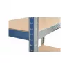 AWTOOLS AW stovas 5 lentynos 200x90x40 keliamoji galia 250kg / 5.0mm - greitas surinkimas įstumiant