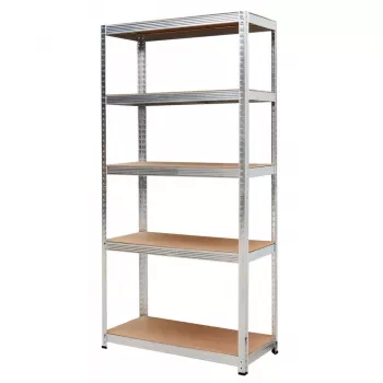 AWTOOLS AW stovas 5 lentynos 200x90x40 keliamoji galia 250kg / 5.0mm - greitas surinkimas įstumiant