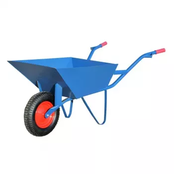 AWTOOLS AW00032 Sodo vežimėlis / Karutis - 200 kg keliamoji galia, 100 L, cinkuoto plieno padėklas, pneumatinės padangos