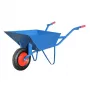 AWTOOLS AW00032 Sodo vežimėlis / Karutis - 200 kg keliamoji galia, 100 L, cinkuoto plieno padėklas, pneumatinės padangos
