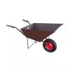 AWTOOLS AW00038 Sodo vežimėlis / Karutis 100L 200kg 4 ratų savivartis žalias
