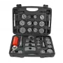 AWTOOLS AW18835 Skaitmeninis slankmatis 150mm, nerūdijančio plieno nonijus su LCD ekranu, mm/coliais, ±0,02mm tikslumas