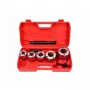 AWTOOLS AW20612 Rankinis vamzdžių pjaustytuvas 3-30 mm su nuožulintuvu ir atsarginiu peiliuku